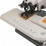 Portable Desktop Blind Hem Sewing Machine, Compact Stitcher for Dress Skirt Coat Curtain Repair, Professional Grade Invisible Stitching Tool for Home Tailoring and Fabric Projects