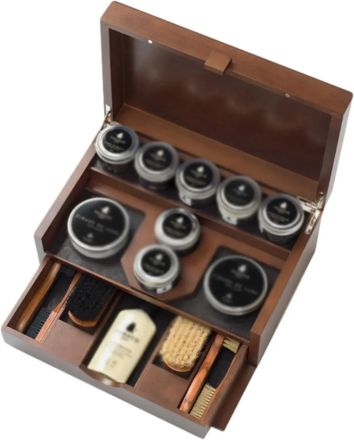 Shoe Polish Shoe Brush Gift Box Set Care Set Gift Gift