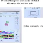 Electric Mini Sewing Machine Portable, Electric Embroidery Machine, Automatic Sewing Machine 158 Built-In Designs, With Large Lcd Touchscreen, Diy Embroidery Tool