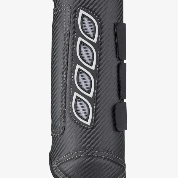 LeMieux Carbon Air XC Cross Country Hind Horse Boots - Protective Gear and Training Equipment - Equine Boots, Wraps & Accessories (Black/Medium)