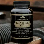 Obenauf's Leather Care Essentials Kit - 4oz Heavy Duty Leather Preservative - 8oz Leather Oil Leather Conditioner - 8oz Cleanit Leather Cleaner - Horsehair Brush - Cleaning Cloth