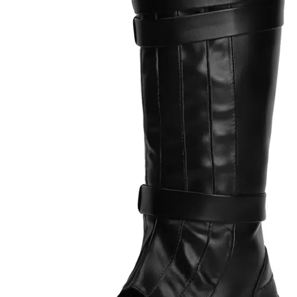 ACE SHOCK Mens Tall Boots Medieval Renaissance Pirate Cosplay Boot Halloween Costume Shoes