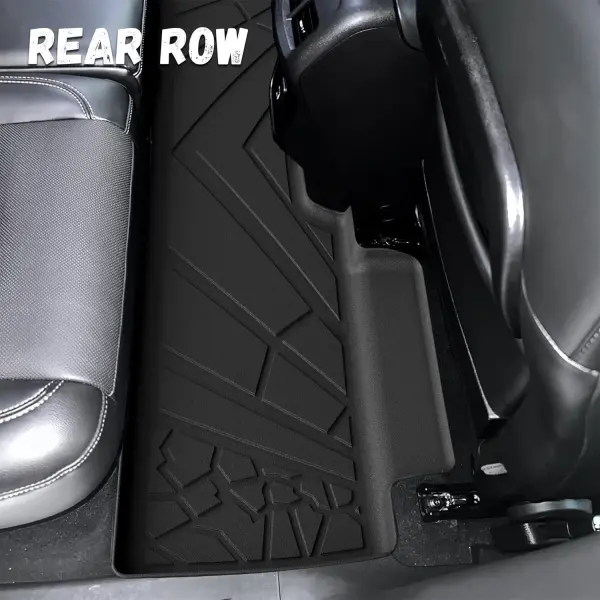Floor Mats for Chevy Equinox/GMC Terrain 2018-2024 (Not fit EV Models), All Weather TPE Protection Floor Liners Accessories, 1st & 2nd Row & Cargo Liner
