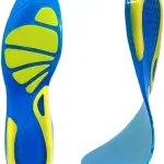JSEIAJB Sport Running Silicone Gel Insoles for Feet Man Women Massaging Shock Absorption Orthopedic Soles