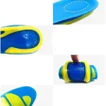 JSEIAJB Sport Running Silicone Gel Insoles for Feet Man Women Massaging Shock Absorption Orthopedic Soles