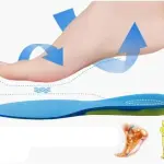 JSEIAJB Sport Running Silicone Gel Insoles for Feet Man Women Massaging Shock Absorption Orthopedic Soles