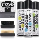COZGO Protect Shoe Protector Spray, Rain & Stain Waterproof Shoe Spray, Nano Protection for Sneaker, Suede, Leather,10.15FlOz