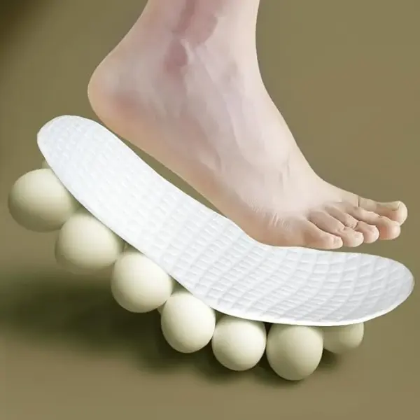 JSEIAJB Comfortable Breathable Cushioned Sports Insole Sports Insole Breathable Silicone Sports Insole