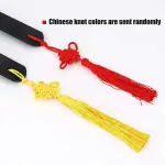 Shoe Horns Stainless Steel for Men, Horn Handmade Chinese Knots, Metal Long Handle Fits for All Shoes Puller