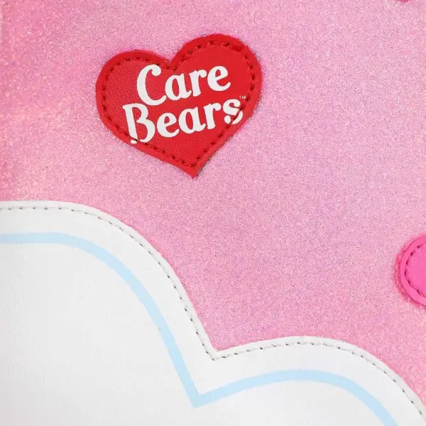 Pink Cheer Bear Care Bears Shoes, Pink Ankle Boots for Women, 80s Retro Boots