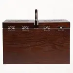 Sewing Box with Drawers - Portable Sewing Basket for Organization and Easy Carrying - Perfect for Home and Embroidery Tools