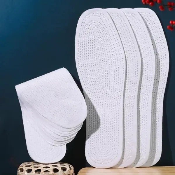 JSEIAJB Cloth Insole Breathable Thousand Layers Sole Pads Men Women Deodorization Absorbent Insoles
