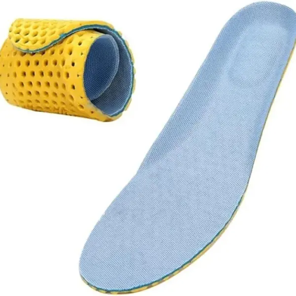 JSEIAJB Memory Foam Insoles for Shoes Sole Mesh Deodorant Breathable Cushion Running for Feet Man Women Orthopedic