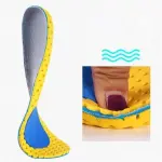 JSEIAJB Memory Foam Insoles for Shoes Sole Mesh Deodorant Breathable Cushion Running for Feet Man Women Orthopedic