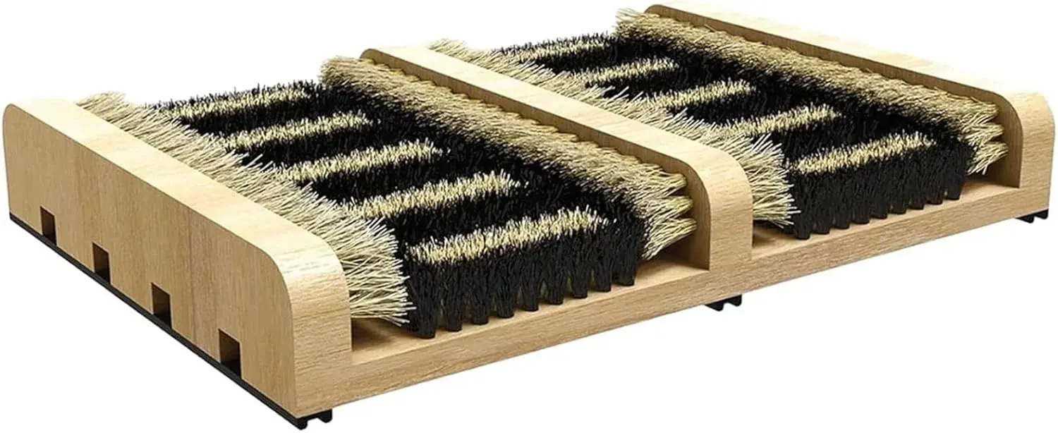 Heavy Duty Outdoor Shoe Brush - Powerful Deep Cleaning Boot Scrubber for Dirt, Mud & Sand - Ideal for Sneakers, Rain Boots, Hiking Shoes & All Outdoor Footwear