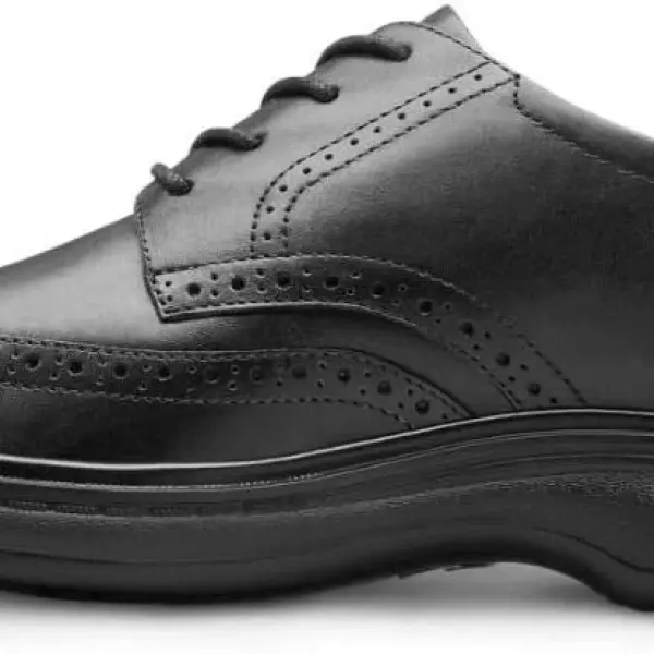 Dr. Comfort Wing Men's Therapeutic Diabetic Extra Depth Dress Shoe Leather Lace