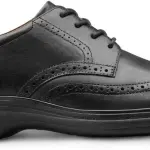 Dr. Comfort Wing Men's Therapeutic Diabetic Extra Depth Dress Shoe Leather Lace