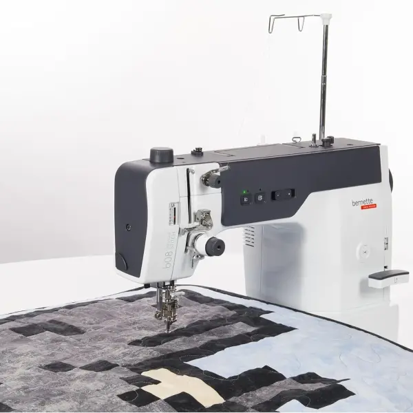 Bernette B08 Straight Stitch Sewing Machine | High-Speed 1600 Stitches Per Minute | Industrial-Style Heavy Duty Design for Professional Sewing