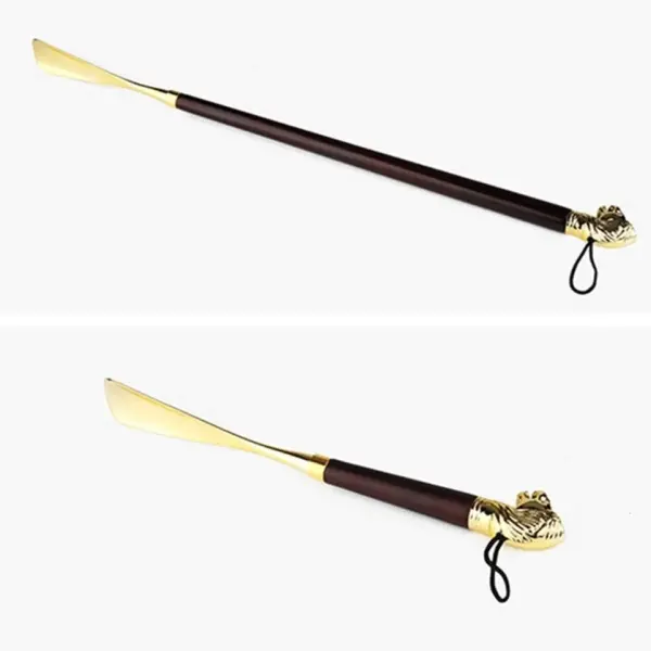 Long Handle Shoe Horn and Boot Spoon Easy Wear Helper Shoehorns for Seniors and Adults with Wide Feet Durable Shoe Wearing Tool for Shoes and Boots,Horse32