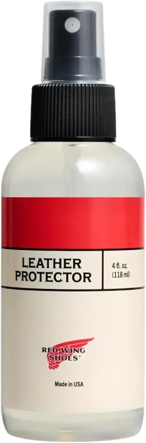 Red Wing Shoes Leather Protector, Leather Waterproof Spray, 4 fl oz