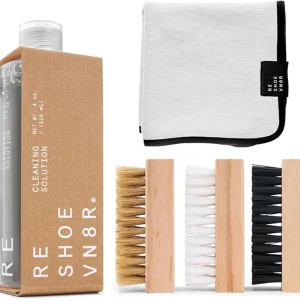 RESHOEVN8R Shoe Cleaner Kit and Sneaker Cleaner Sets - Cleaning Kit Solution for Sneakers, Mesh, Canvas, Suede, Knit, Leather