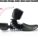 5 Pairs Plastic Spring Shoe Trees, Adjustable Shoe Shaper, Scalable Boot Stretcher for Women Men, Reduce Shoe Wrinkles, Women EU35~39 (Men EU39~44)