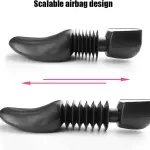 5 Pairs Plastic Spring Shoe Trees, Adjustable Shoe Shaper, Scalable Boot Stretcher for Women Men, Reduce Shoe Wrinkles, Women EU35~39 (Men EU39~44)