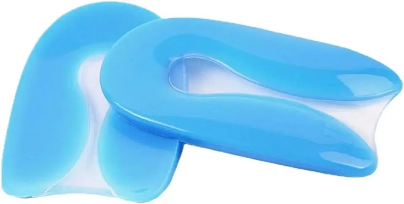 JSEIAJB Silicone PU Gel Insoles Heel Cushion Soles Support Shoe Pad Feet Care Insert