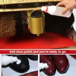 Automatic Shoe Cleaner & Polisher - Intelligent Electric Shine Buffer Machine for Home, Hotel, Bank & Commercial Use - Induction Technology for Effortless Shoe Care