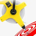 Measuring Tape,Retractable ，Heavy Duty ABS Measure with 3 Meter Reward Nylon Fiber Coating for Construction Tailoring Home Use