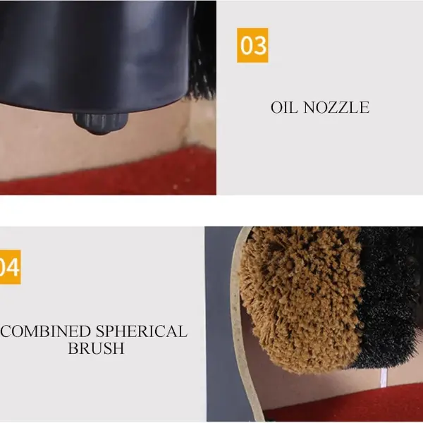 Shoe polishing Machine Automatic Induction Shoe polishing Machine, dust Removal Shoe Cleaning Blue Hole (Color: Style 1) (Style 1) (Style 2)
