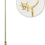 Shoe Horns Horn Metal Portable Short Handled, Lifter Fits for All Shoes Classic Gentleman's Accessory, Long Hand Puller