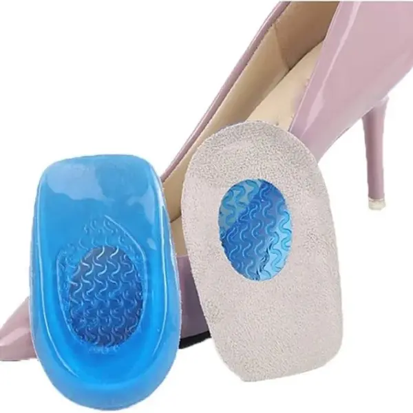 JSEIAJB Silicone Gel Orthopedic Insoles Back Pad Heel Cup for Feet Care Support Spur Cushion Pads