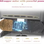 Automatic Dual Brush Shoe Polisher - Effortless Leather Shine & Dust Removal, Fast Shoe Care for Home & Commercial Use, Ideal for Shoe Enthusiasts & Professionals