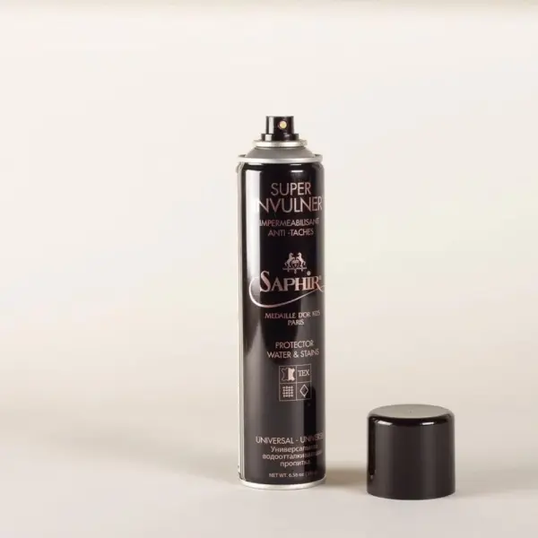 SAPHIR Medaille d’Or Super Invulner – Waterproof Spray for All Leather Shoes & Boots, Shoe Protector Spray – Neutral