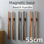 Extra Long 55CM Wooden Magnetic Shoehorn - Effortless Shoe Slip-On Tool for Men & Women, Essential Comfort Accessory for Easy Wearing & Convenience