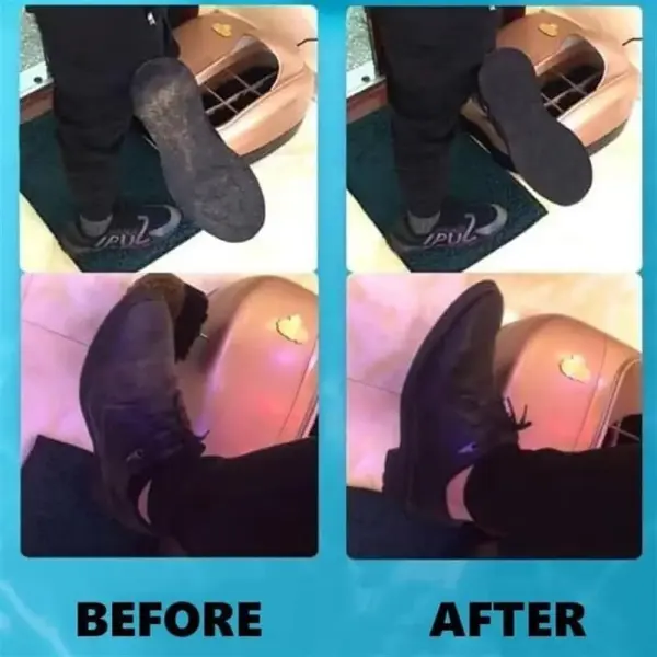 Automatic Shoe Cleaning Machine, Electric Sole Brush for Leather Boots & High Heels, Dust-Free Cleaner for Home & Workshop Use, Efficient & Easy Shoe Care