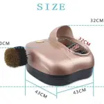 Automatic Shoe Cleaning Machine, Electric Sole Brush for Leather Boots & High Heels, Dust-Free Cleaner for Home & Workshop Use, Efficient & Easy Shoe Care