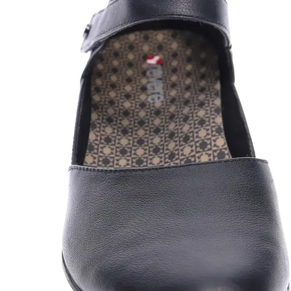 Revere Osaka Mary Jane - Premium Leather - Orthotic-Friendly Removable Insoles - Adjustable Strap - Arch Support - Stylish Wedges for All-Day Comfort