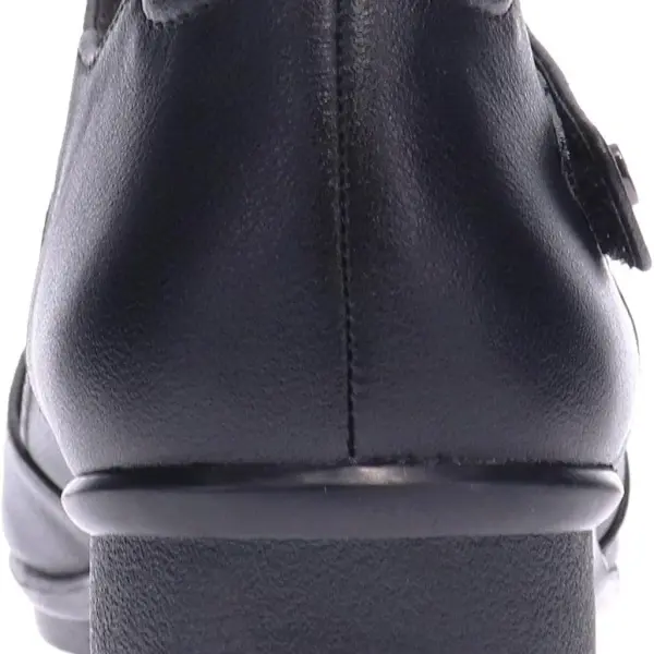 Revere Osaka Mary Jane - Premium Leather - Orthotic-Friendly Removable Insoles - Adjustable Strap - Arch Support - Stylish Wedges for All-Day Comfort