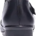 Revere Osaka Mary Jane - Premium Leather - Orthotic-Friendly Removable Insoles - Adjustable Strap - Arch Support - Stylish Wedges for All-Day Comfort