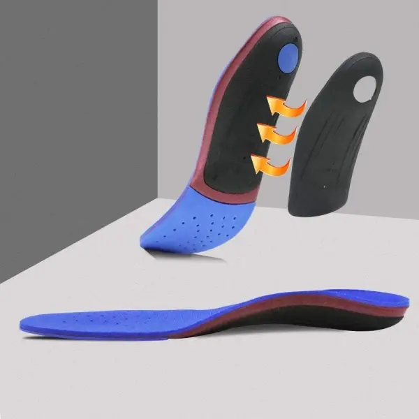 JSEIAJB Orthotic Arch Support Shoe Insoles Insert Orthopedic Mild/Moderate Flat Feet Insole Heel Fasciitis Men Woman