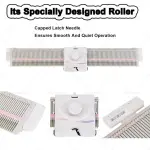 Oiyekntd Knitting Machine with Accessories, Medium Gauge 6.5mm Plastic Household Knitting Machine with Accessories Household Sewing Tool Set for Sock, Hat, Scarf, and Sweater Knitting