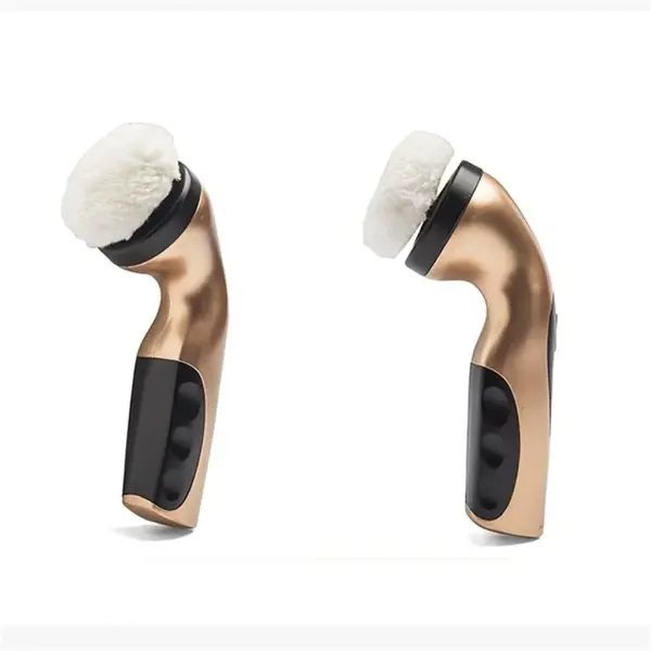 1 Set Electric Shoe Brush Household Polisher Portable Hand-Held Auto Polish Leather 3 Kinds Heads Care