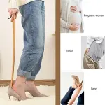Extra Long Shoe Horn with Lanyard - Ideal for Seniors, Easy Slip-On Tool for Effortless Footwear Access, Smooth Spoon Design for Comfortable Use