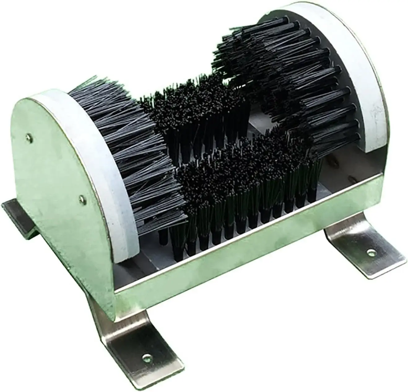 Heavy Duty Boot Scrubber Brush - Stainless Steel Sole Cleaner for Mud, Dirt & Snow Removal - Ideal for Indoor/Outdoor Use, Durable & Efficient Shoe Cleaning Tool