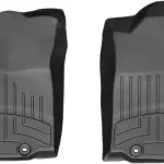 WeatherTech Custom Fit FloorLiners for Toyota Tacoma, Tacoma, Tacoma - 1st Row (444521), Black