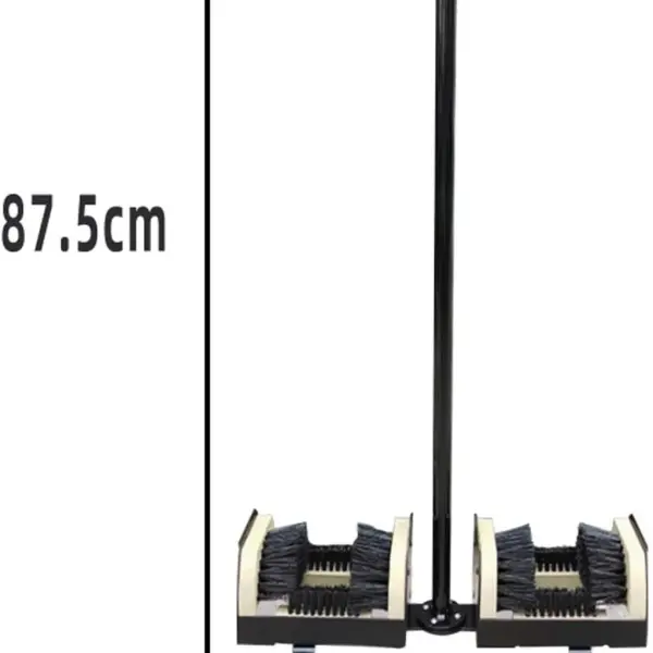 Mud Boot Scrubber with Anti-Slip Base - Standing Shoe Cleaner for Wet Dirt & Muck, Perfect for Farming, Gardening & Outdoor Work Entryways