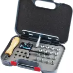 Horse Shoe Stud Kit with Plastic Case