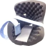 Skil-Care Foam Pressure Relieving Heel Protector - Convoluted Design, Off-Loading Heel Cushion for Decubitus Ulcer Prevention, Universal Fit, 503450